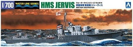 1:700 HMS Destroyer Jervis