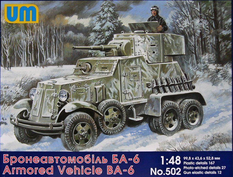 1:48 BA-6 Armored Vehicle