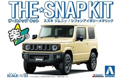 1:32 Suzuki Jimny / Chiffon Ivory Metallic - SNAPKIT