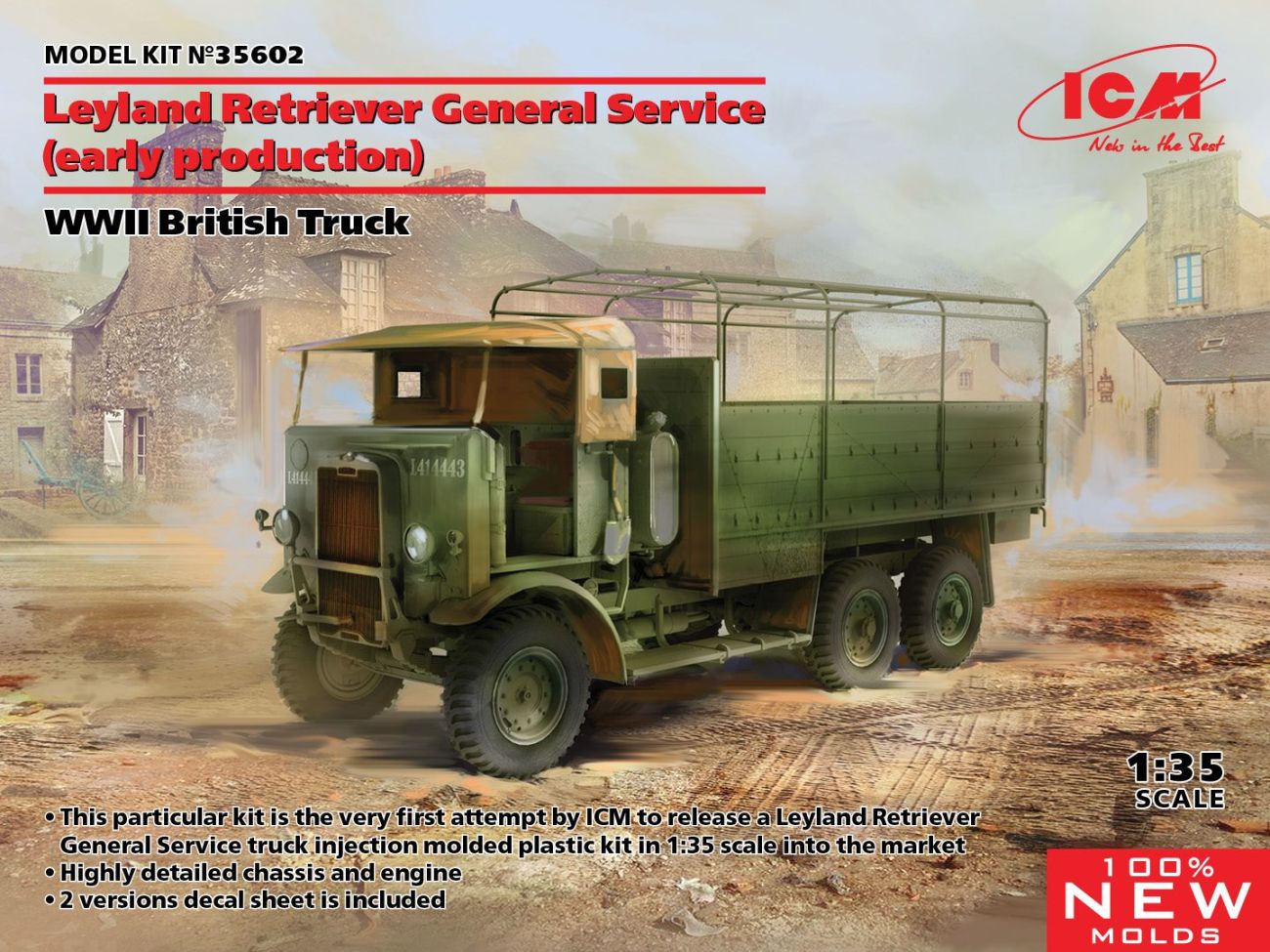 1:35 Leyland Retriever General Service (early production)