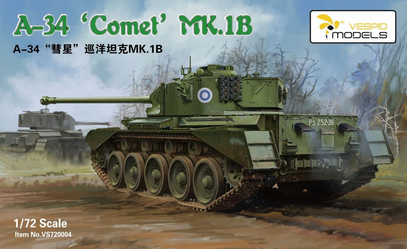 1:72 A-34 'Comet' MK.1B