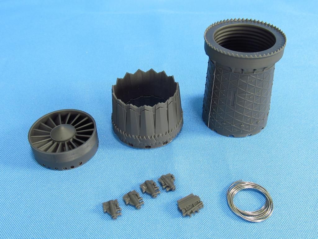 1:32 F-35A. Jet nozzle