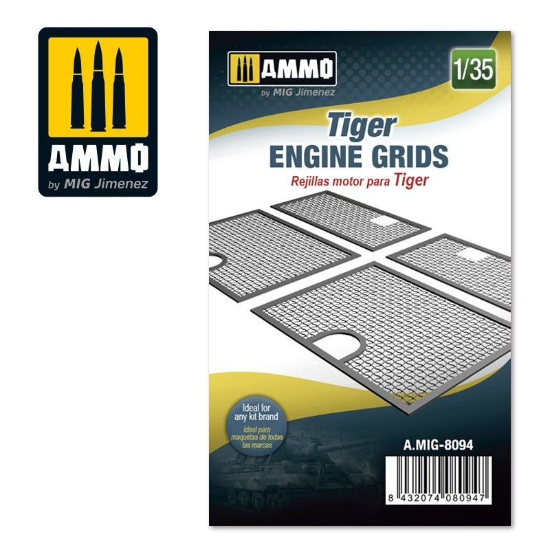 1:35 Tiger Engine Grids