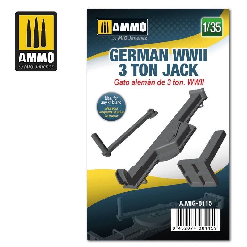 1:35 German WWII 3 ton Jack
