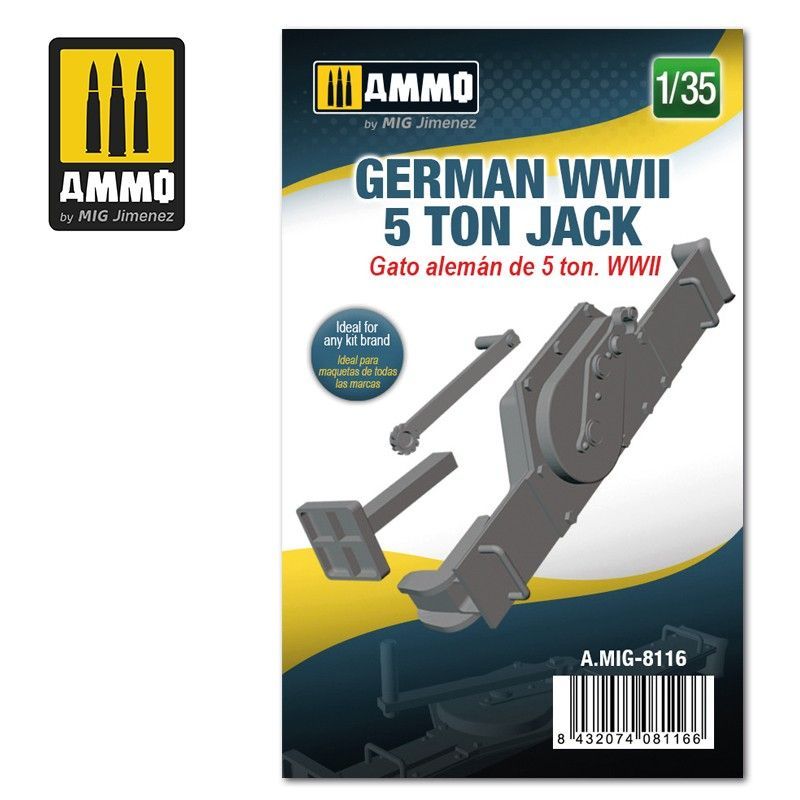 1:35 German WWII 5 ton Jack