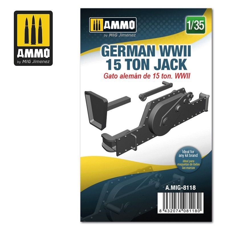 1:35 German WWII 15 ton Jack
