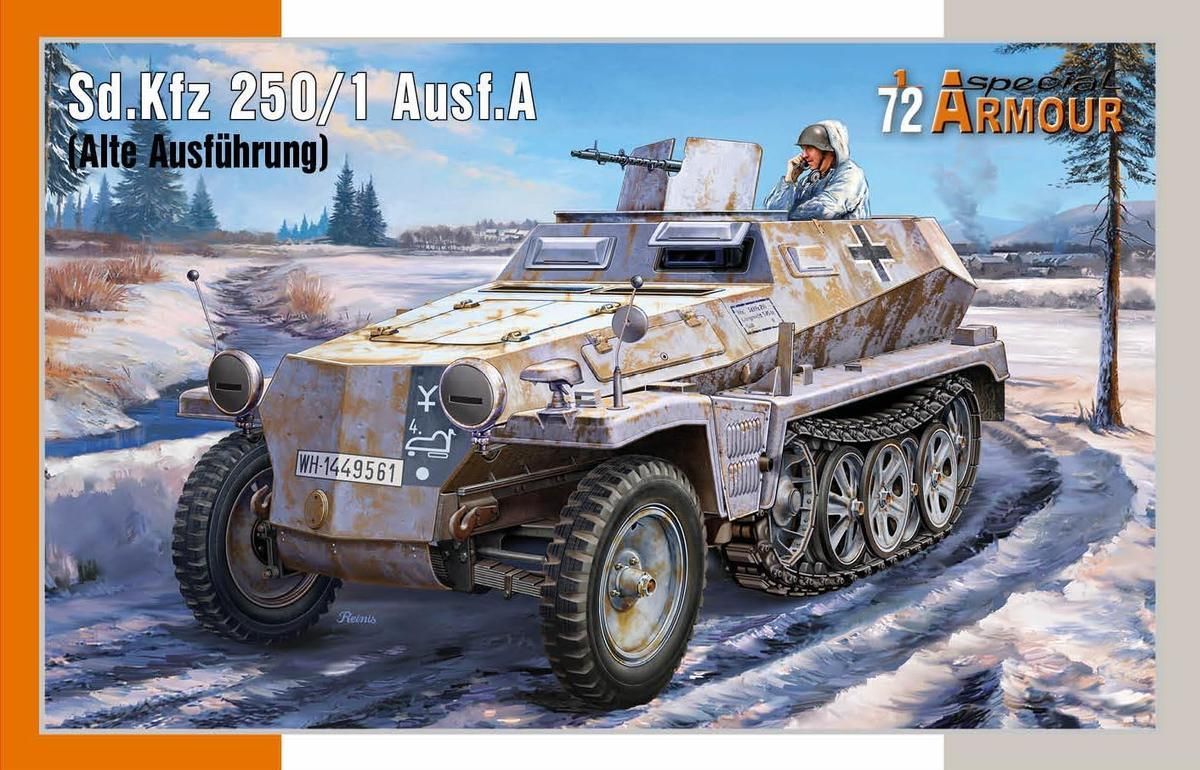 1:72 Sd.Kfz 250/1 Ausf.A (Alte Ausführung)