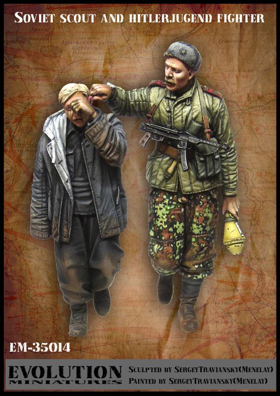 1:35 Soviet Scout and Hitlerjugend Fighter
