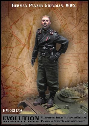 1:35 German Panzer Crewman WW2