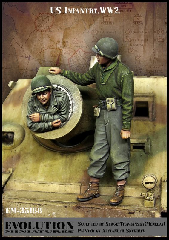 1:35 US Infantry WW2
