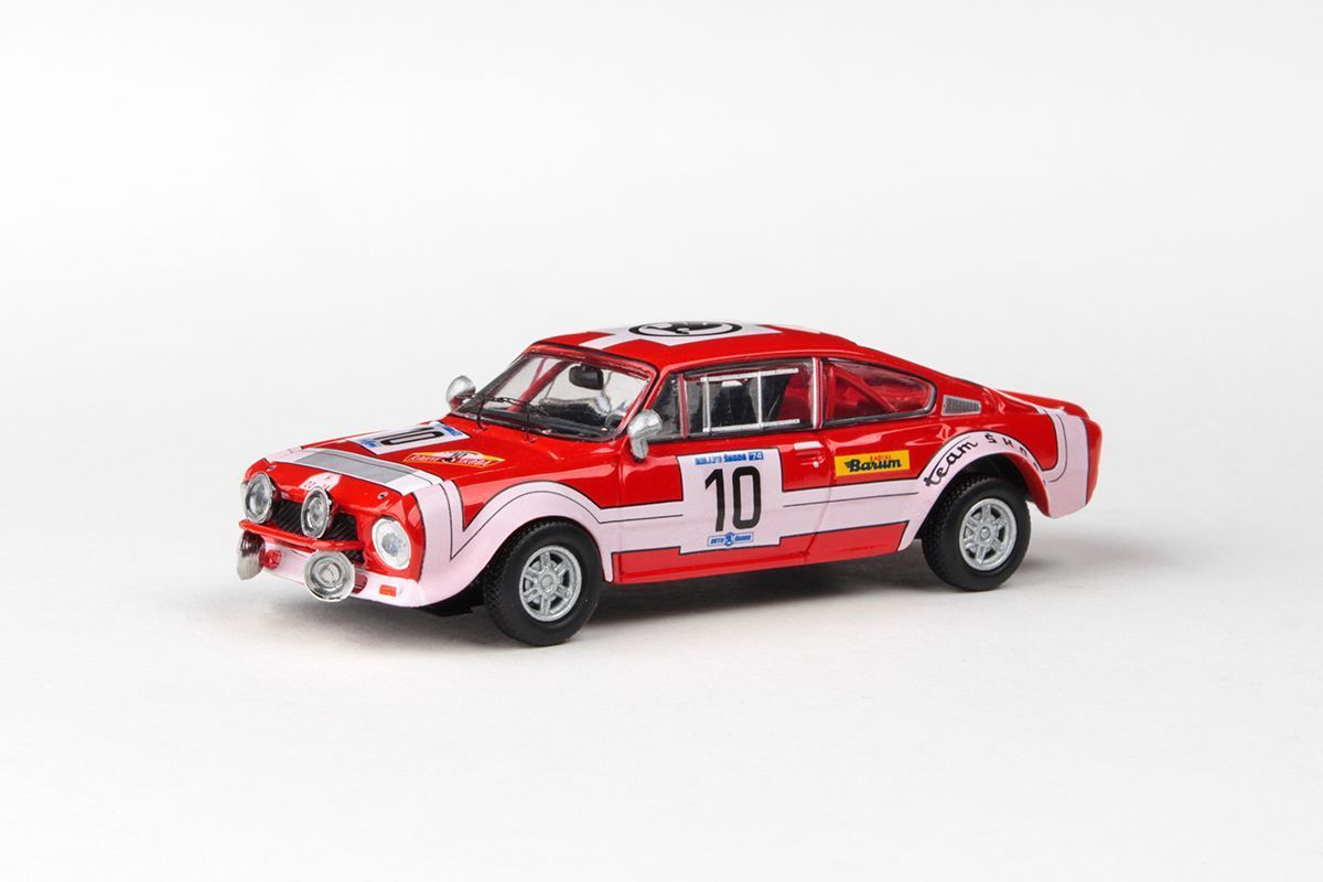 1:43 Škoda 200RS (1974) - Rallye Škoda 1974 #10 Šedivý - Janeček