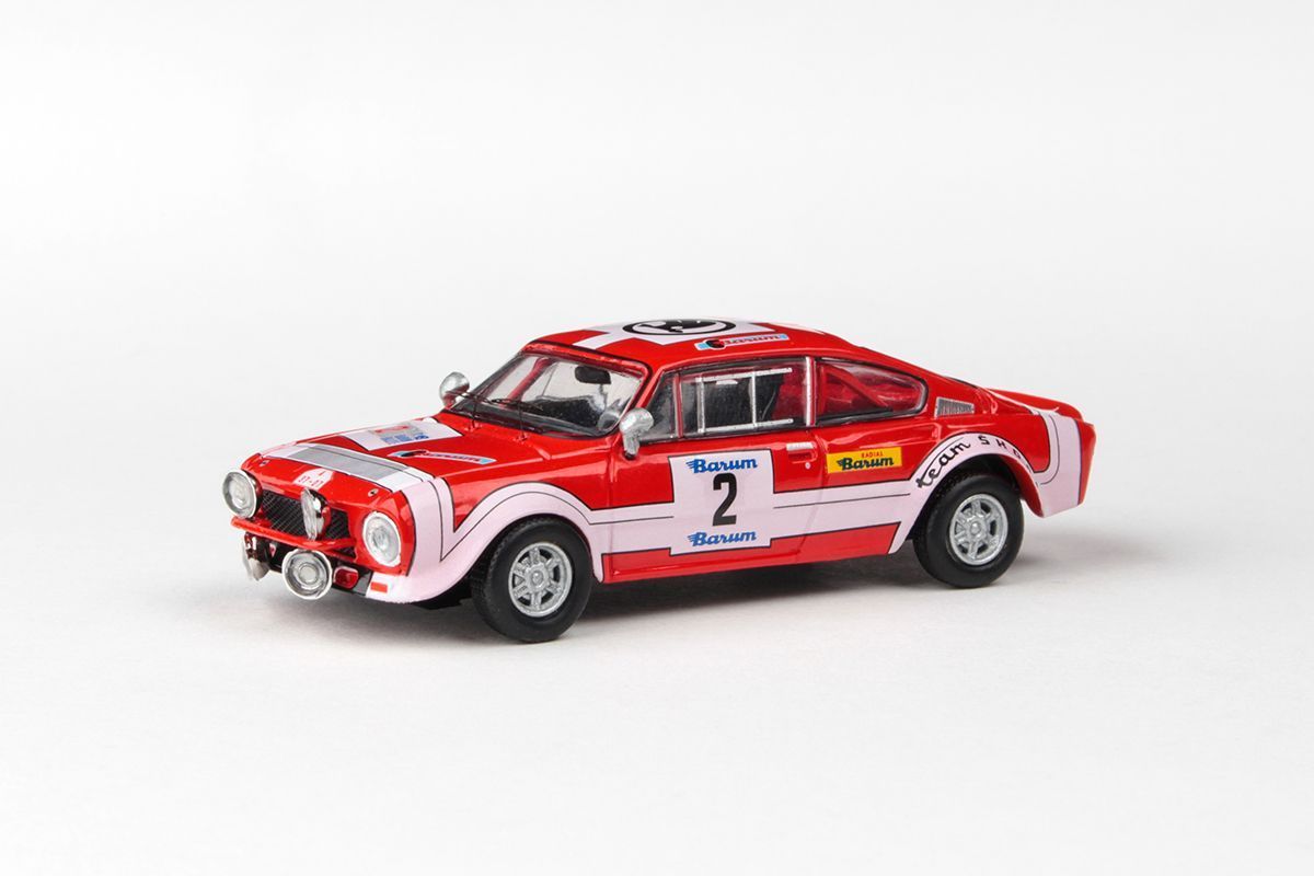 1:43 Škoda 200RS (1974) - Barum Rallye 1974 #2 Horsák - Motal