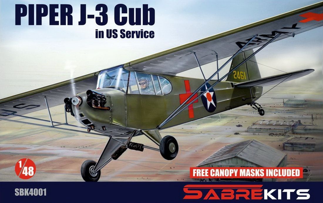 1:48 Piper J-3 Cub 'In US Service'
