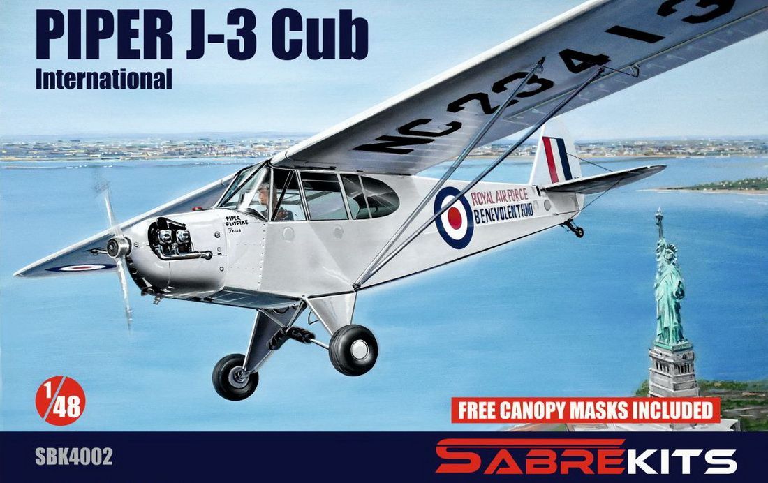 1:48 Piper J-3 Cub 'International'