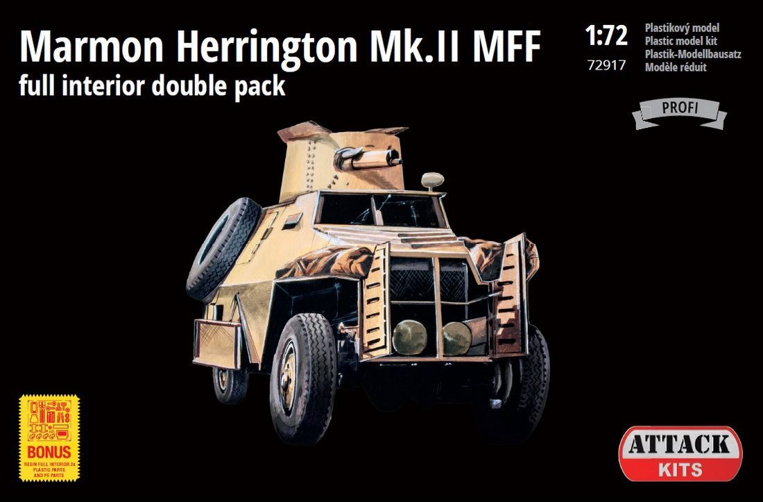 1:72 Marmon-Herrington Mk.II MFF, with full interior (2in1)