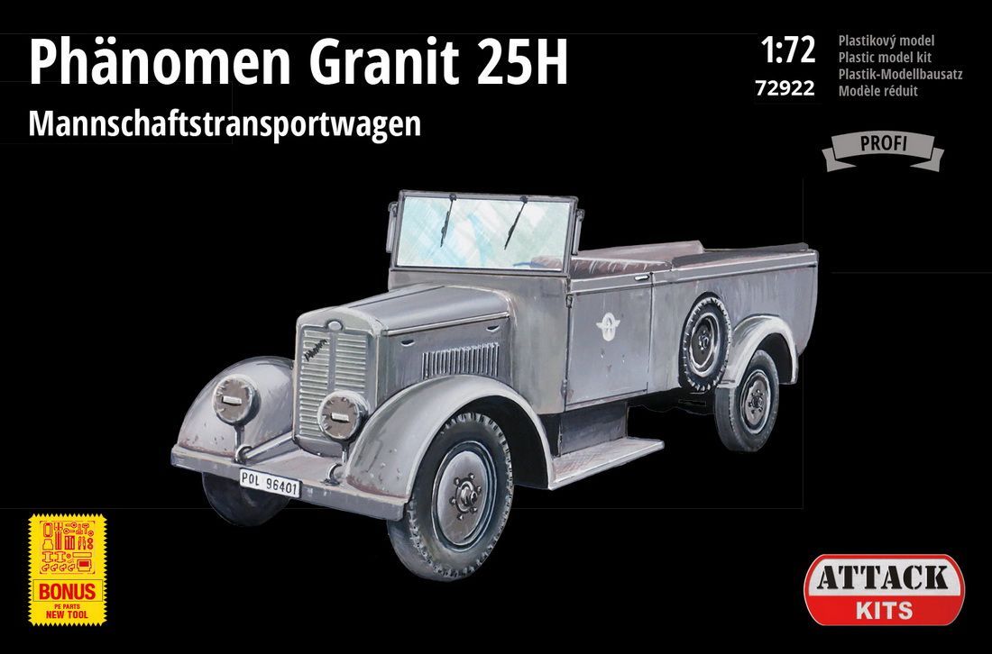 1:72 Phänomen Granit 25H Mannschaftstransportwagen
