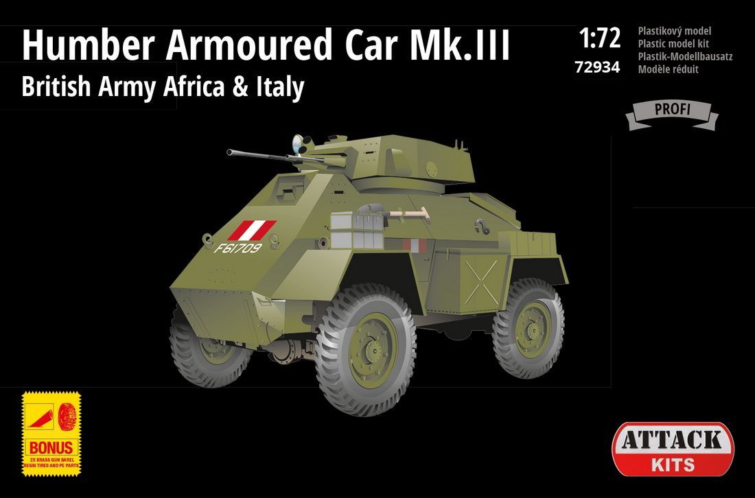 1:72 Humber AC Mk.III British Army in Africa & Italy