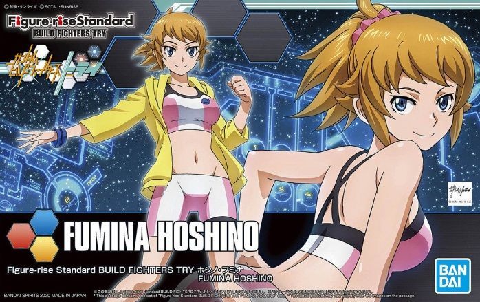 FIGURE RISE BUILD FIGHTERS TRY FUMINA HOSHINO