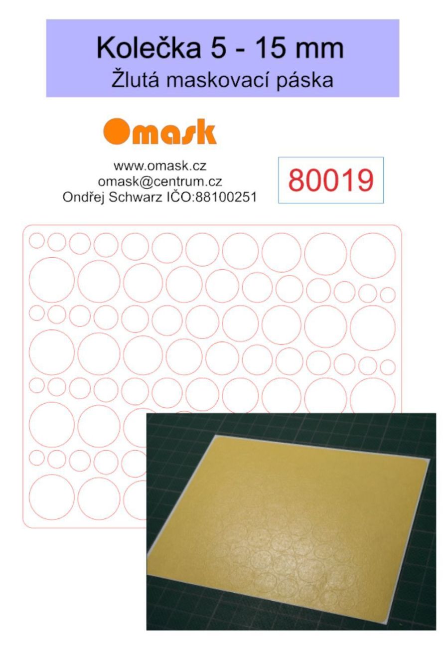 Kolečka 5 - 15 mm (Kabuki)