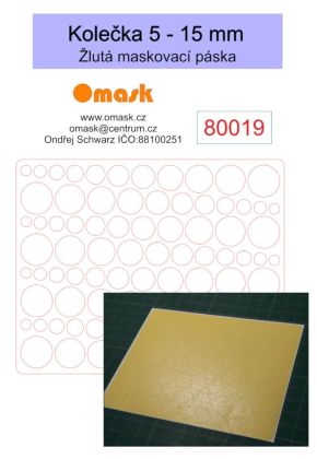 Kolečka 5 - 15 mm (Kabuki)