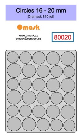 Kolečka 16 - 20 mm (Oramask)