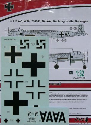 1:32 He 219 A-0 (B4+AA) Nachtjadgstaffel Norwegen