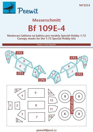 1:72 Messerschmitt Bf 109E-4 - (Special Hobby)