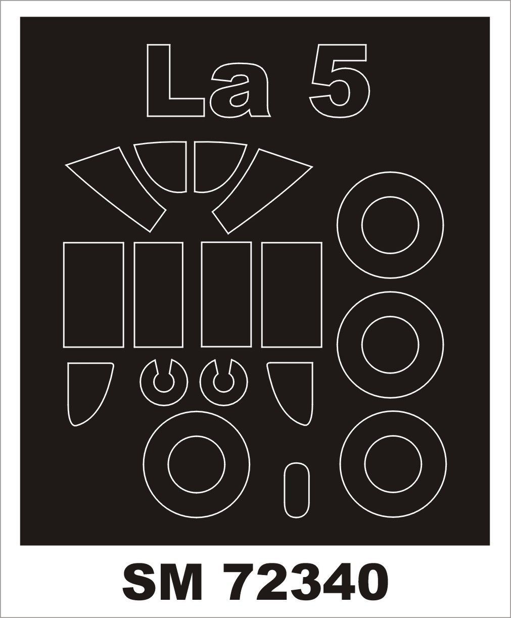 1:72 Lavochkin La-5 (outside)