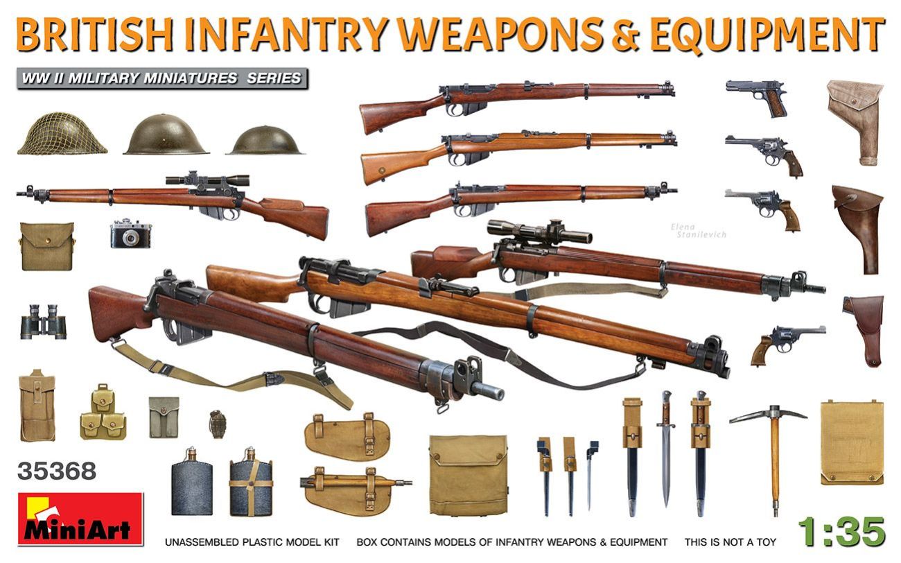 1:35 British Infantry Weapons & Equipment