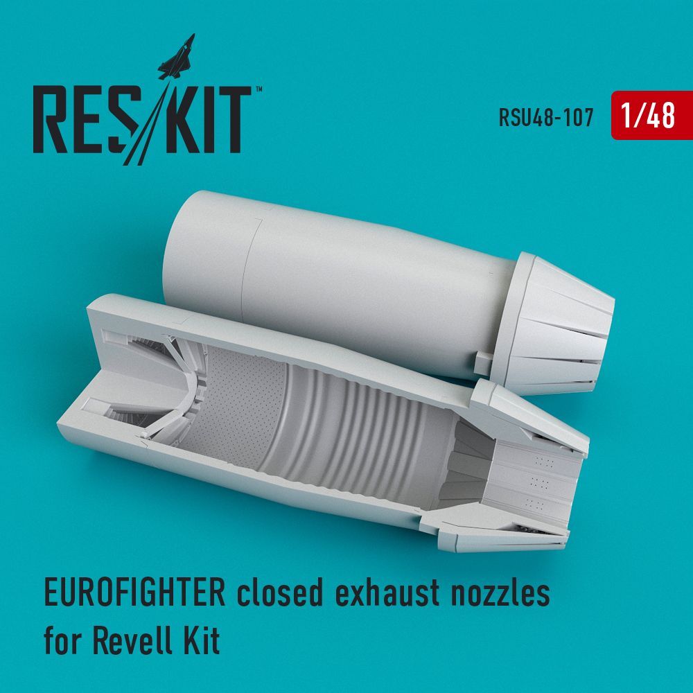 1:48 Eurofighter EF-2000A Typhoon closed exhaust nozzles