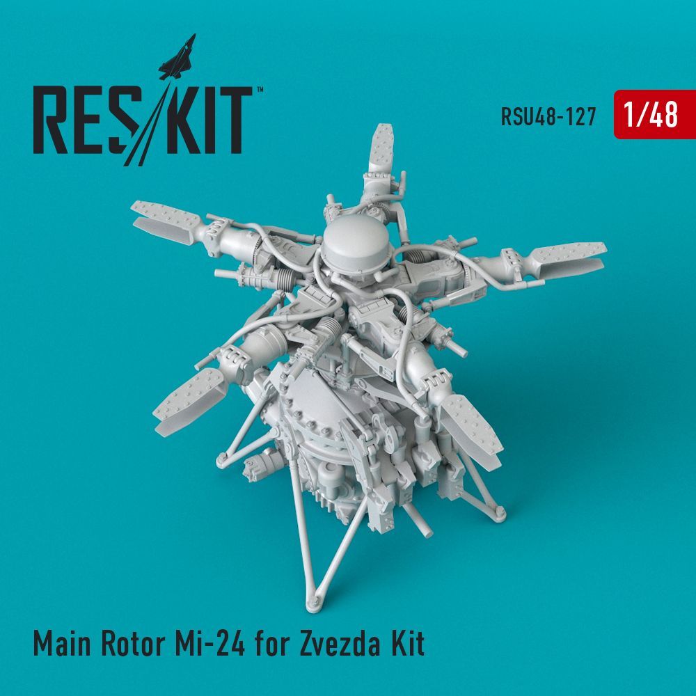 1:48 Main Rotor for the Mil Mi-24V/VP