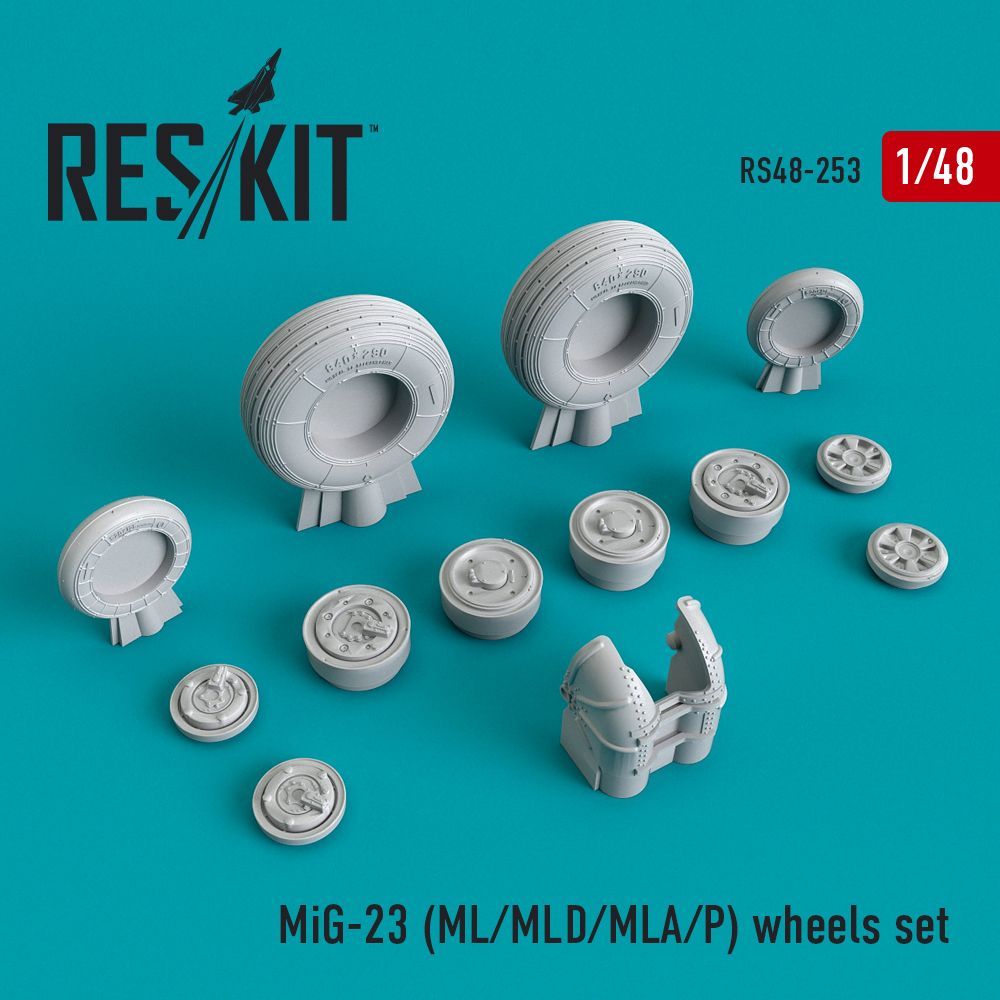 1:48 MiG-23ML/MLA/MLD/P wheels set