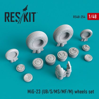 1:48 MiG-23UB/S/M/MS/MF wheels set