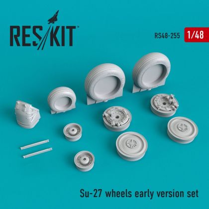 1:48 Sukhoi Su-27 wheels early version set