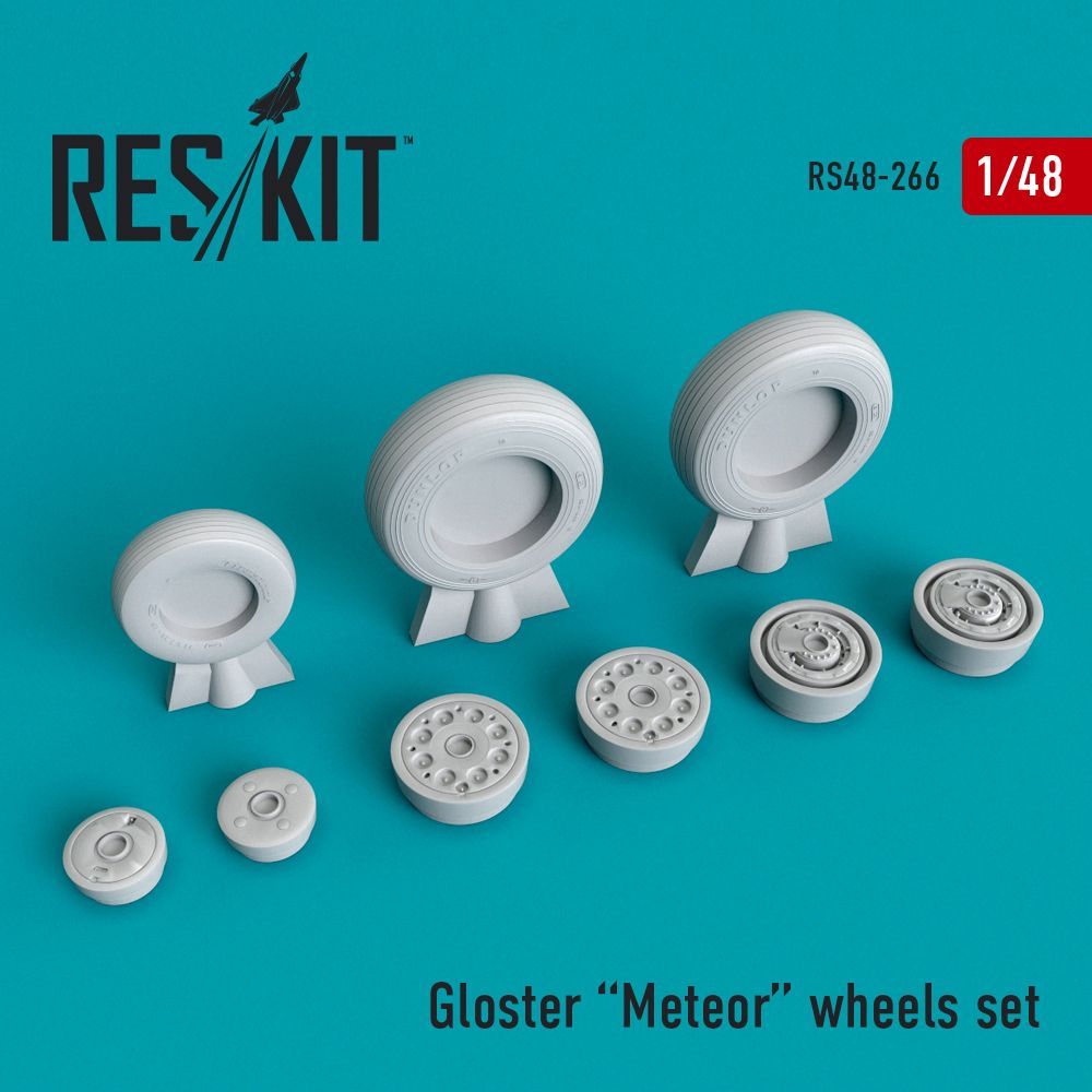 1:48 Gloster Meteor F.1/F.3 wheels set