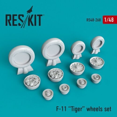 1:48 F-11 Tiger wheels set