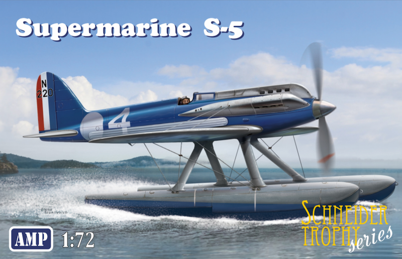 1:72 Supermarine S.5 floatplane Schneider Trophy Series Racer