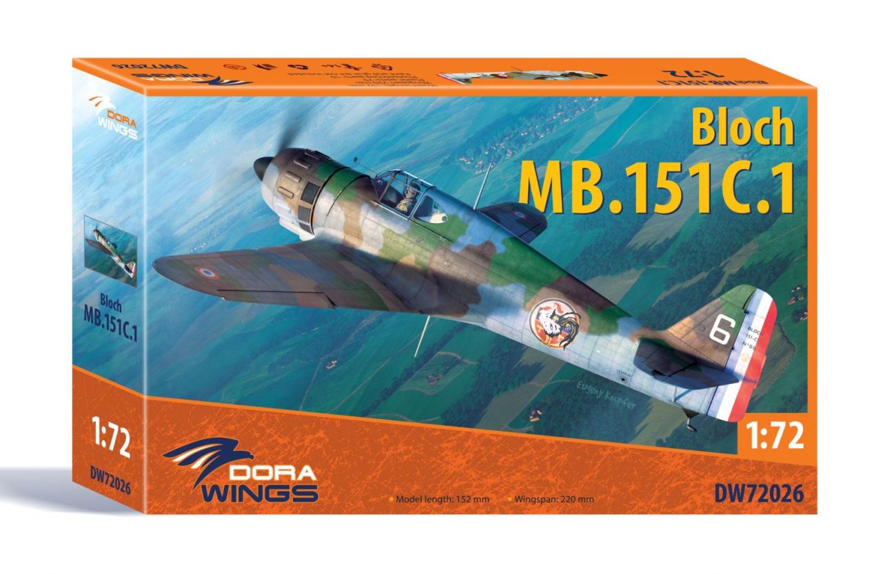 1:72 Bloch MB.151 C.1