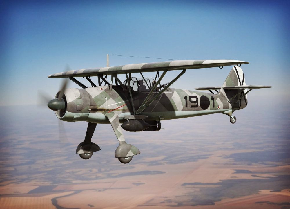 1:72 Hs 126 A-1 „Superpava“ Legion Condor