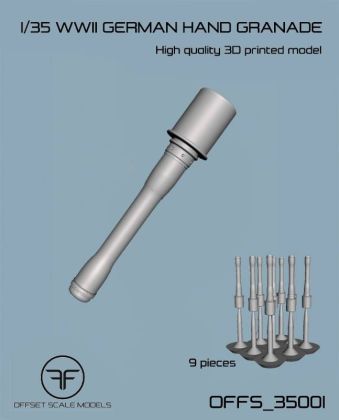 1:35 WWII German hand granade