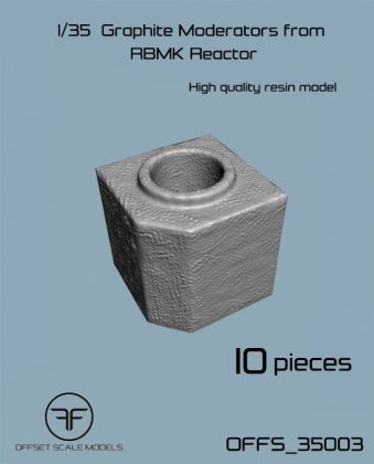 1:35 Graphite Moderators from RBMK Reactor