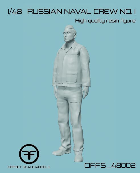 1:48 Russian naval crew No.1