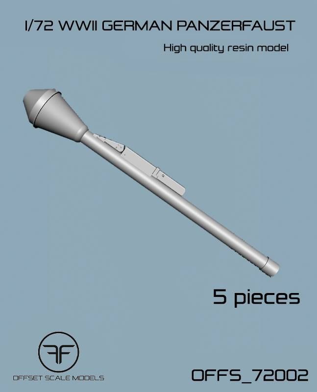 1:72 WWII German Panzerfaust