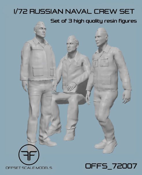 1:72 Russian Naval Crew Set