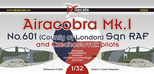1:32 Airacobra Mk.I No.601 Sqn RAF