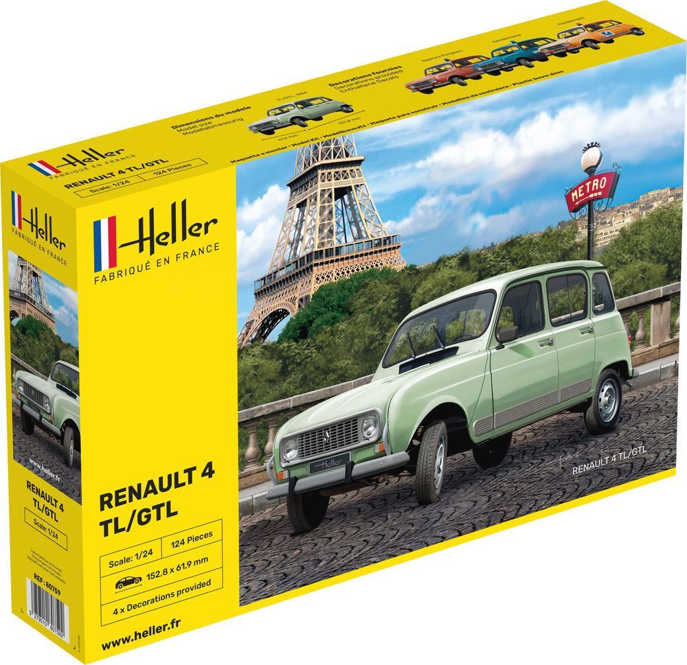 1:24 RENAULT 4L