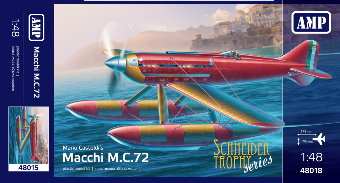 1:48 Macchi-Castoldi M.C.72 Schneider Trophy Series