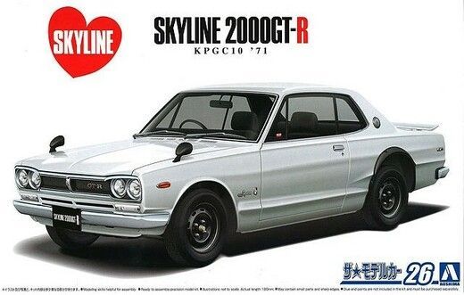 1:24 Nissan Skyline 2000 GT-R KPGC10 '71