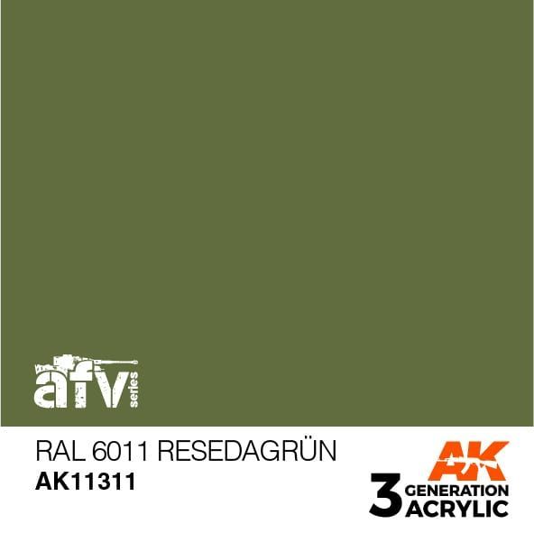 RAL 6011 RESEDAGRÜN – AFV