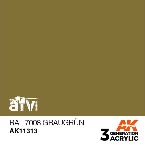 RAL 7008 GRAUGRÜN – AFV